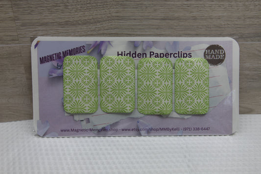 Set of 4 - Handmade Hidden Paperclips