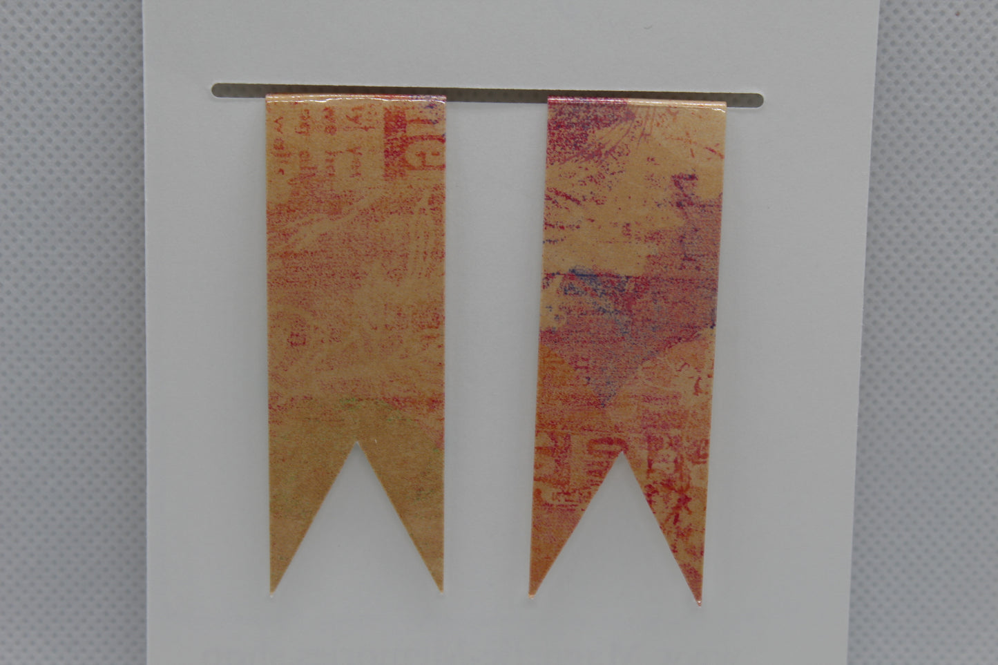 Handmade Magnetic Bookmark / Darts - Large 2.5"