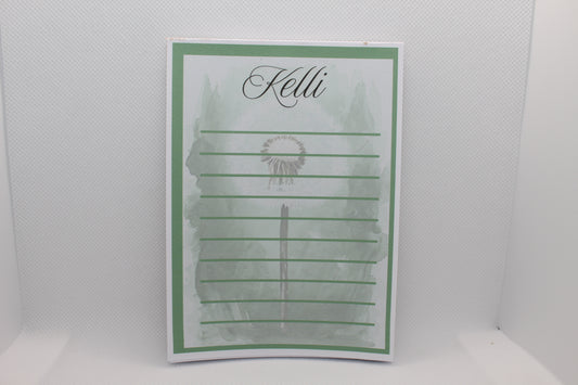 Handmade Custom Notepads - Personalized for You