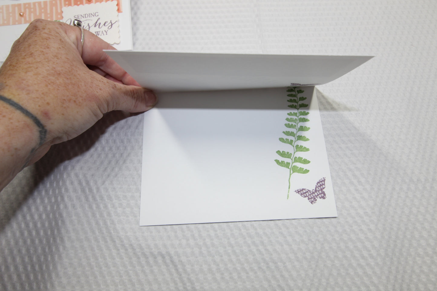 Handcrafted Card Gift Set with Laminated Keepsake Folio – Set of 4