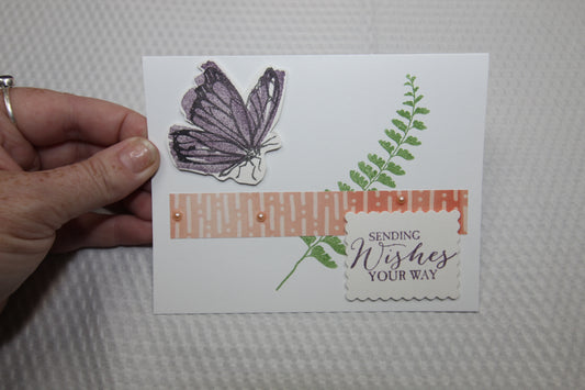 Handcrafted Card Gift Set with Laminated Keepsake Folio – Set of 4