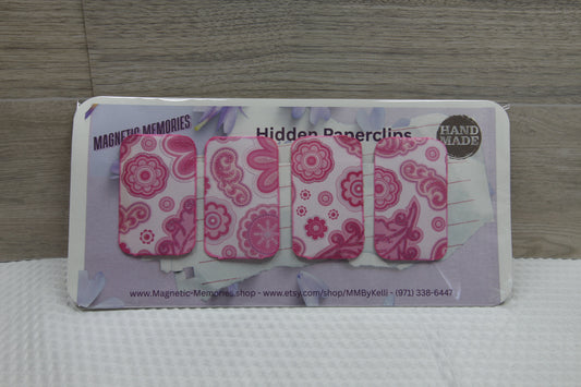 Set of 4 - Handmade Hidden Paperclips