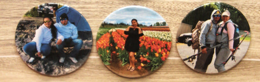 Set of 3 Custom Photo Magnet Subscription – Handmade Monthly Memories